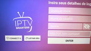 Melhor app de IPTV em 2024 - IPTV Smarters player - teste grátis - tv LG smart e iOS