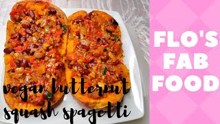 Delicious, Easy and Vegan Butternut Squash Spaghetti // Flo's Fab Food