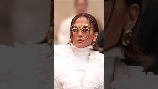 Jennifer Lopez at the Schiaparelli Haute Couture show 🤍 #shorts