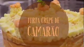 Torta Crepe de Camarão - Ceias de Natal e Ano Novo - Deep Freeze Congelados Artesanais