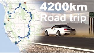 4200 km Road trip with a Mustang in the USA [Part 1]