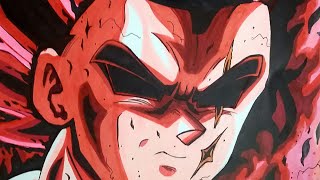 DRAWING MY OWN SAIYAN'S LAST FORM SUPER SAIYAN NOVA! 1K SPECIAL |Dragonball