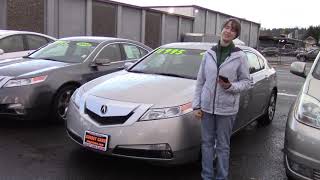 2009 Acura TL with Tech (Stock #99109) at Sunset Cars of Auburn