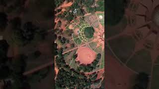 aerial image of Auroville by Auroville is an experimental township