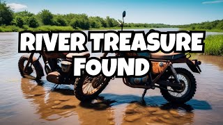 Unbelievable Discovery: Motorcycles Recovered from River!