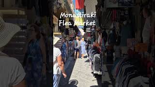 Monastiraki Flea Market Athens Greece #shorts #travel #athens