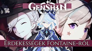 Érdekességek Fontaine-ről - Genshin Impact