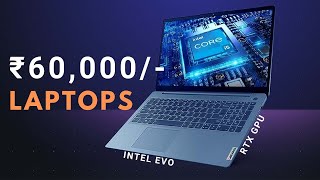 Best Laptop under 60000 in 2024🔥13th Gen ⚡Students, Gaming, Progamming⚡Best Laptops under 60000