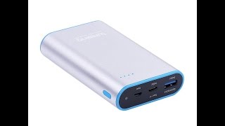 Lumsing USB C External Battery Pack 10050 mAh