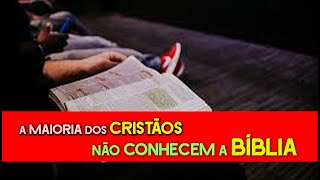 MAIORIA DOS CRISTÃO NÃO LEEM MAIS A BÍBLIA - FÁBBIO XAVIER