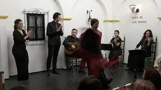 Éxito del recital flamenco-cofrade de ESENCIA FLAMENCA en la Peña "El Pozo de las Penas"