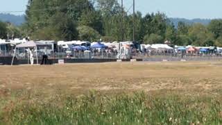 2018 IndyCar Portland flybys entering turn 4