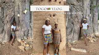 Togo Vlog l Experiencing The Sacred Tree in the Northern part of Togo 🇹🇬 in Africa.  Tamberma