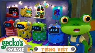 Sửa Xe Buýt Vào Giờ Ngủ  | Xe TảI Dành Cho Trẻ Em | Gecko’s Garage Tiếng Việt