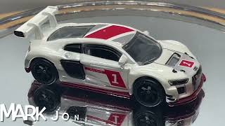 John316diecast HOT WHEELS 1/64 CAR CULTURE OPEN TRACK  AUDI R8 LMS NEW REAL RIDERS