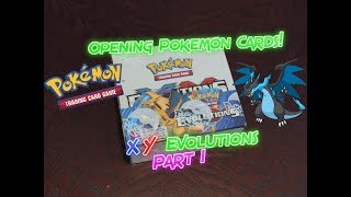 Открытие карт Pokemon - Evolution Booster Box Часть 1!