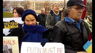 Митинг в Риге у посольства РФ 28.04.2017