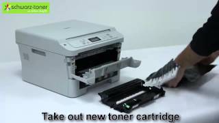 Brother DCP 7055 Toner Cartridge Replacement - user guide (TN2010/-XXL/-XXXL/DR2200 )