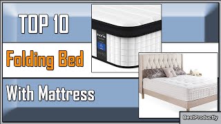 10 Best Folding Bed with Mattress 2024 [ Best Rollaway Bed ]