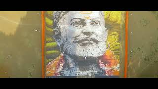 CD Mosaic Portrait |  Chhatrapati Shivaji Maharaj | Vikhroli | Maharashtra | World Records India