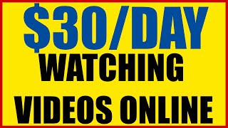 Make $30 A Day Watching Videos Online For Beginners (3 Ways)