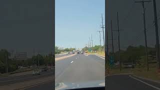 Driving in 90 degrees Indian Summer in Livonia Michigan