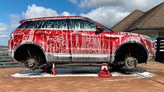 Range Rover Evoque Wheels-Off Wash