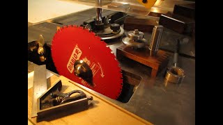 Using my machine shop to restore and modify a full-sized commercial table saw for use as cabinet saw