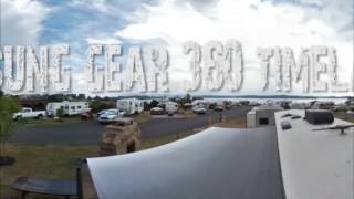 Samsung Gear 360 -  Anchors Down RV Park TimeLapse!