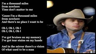 Dwight Yoakam - A Thousand Miles From Nowhere LYRICS