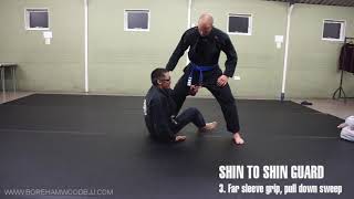 Open Guard Combinations: Shin to Shin Guard and SLX