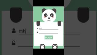 login form design CSS animation #shorts