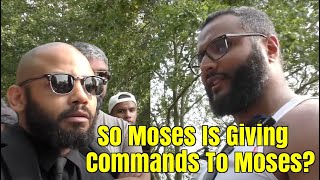 Speakers Corner - Mohammed Hijab's Shocking Statement, Moses Was In The Burning Bush - Jude Shocked