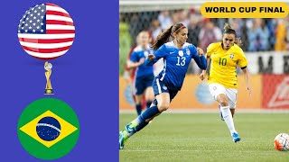 USA vs BRAZIL | FIFA Women's World Cup 2023 Final