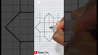 #3d #drawing #geometric #optical #illusion #tutorial #satisfying #new #viral #shorts #youtubeshorts