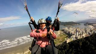 Voando de Parapente 30/07/2021