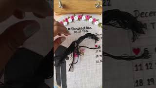 Embroidery hoop Art || embroidery hairstyle || Open Hair