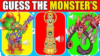 GUESS the MONSTER'S VOICE | MY SINGING MONSTERS | Epic Arackulele, Rare Uuduk, Rare Osstax