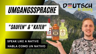 "Kater" & "Saufen" – Umgangssprache [Deutsch/Sub] | Deutsch im Alltag