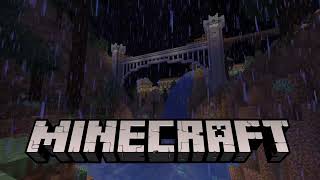 1 hour of minecraft chill music mix with rain