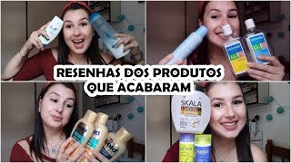 ACABADOS DO MÊS com RESENHA | Novembro e Dezembro | MUITOS PRODUTOS