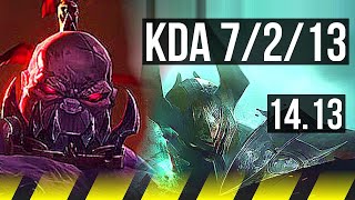 SION & Zoe vs MORDEKAISER & Alistar (ADC) | 7/2/13, 500+ games | NA Diamond | 14.13