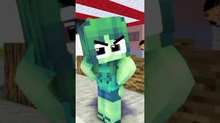 Monster school _ Zombie boy Baby Alex sen troll And the end - Minecraft Animation #shorts