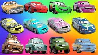 Looking For Disney Pixar Cars Lightning Mcqueen, Doc Hudson, Luigi, Miss Fritter, Bobby Swift, Meter