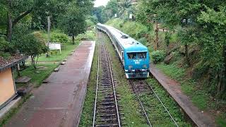 Slow Train to Ambepussa is arriving to Mirigama Railway Station