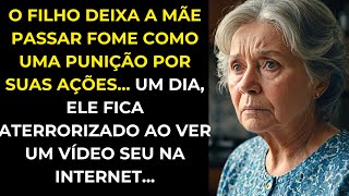 O FILHO DEIXA A MÃE PASSAR FOME COMO UMA PUNIÇÃO POR SUAS AÇÕES... UM DIA...