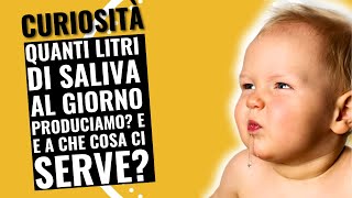 Curiosità Quanti litri di saliva al giorno produciamo? E a che cosa ci serve?