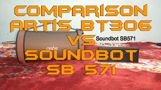 Soundbot SB5711 vs Artis BT 306 COMPARISON