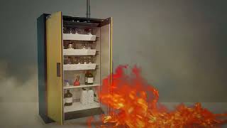 How Does A Fire-Resistant Hazardous Storage Cabinet Work?