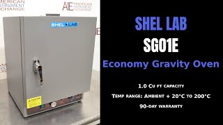 Shel Lab SGO1E Economy Gravity Oven (Item - 3729E OVEN)